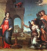 Andrea del Sarto The Annunciation oil painting artist